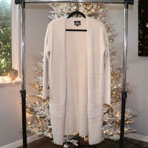 ANGIE FAUX FUR CARDIGAN